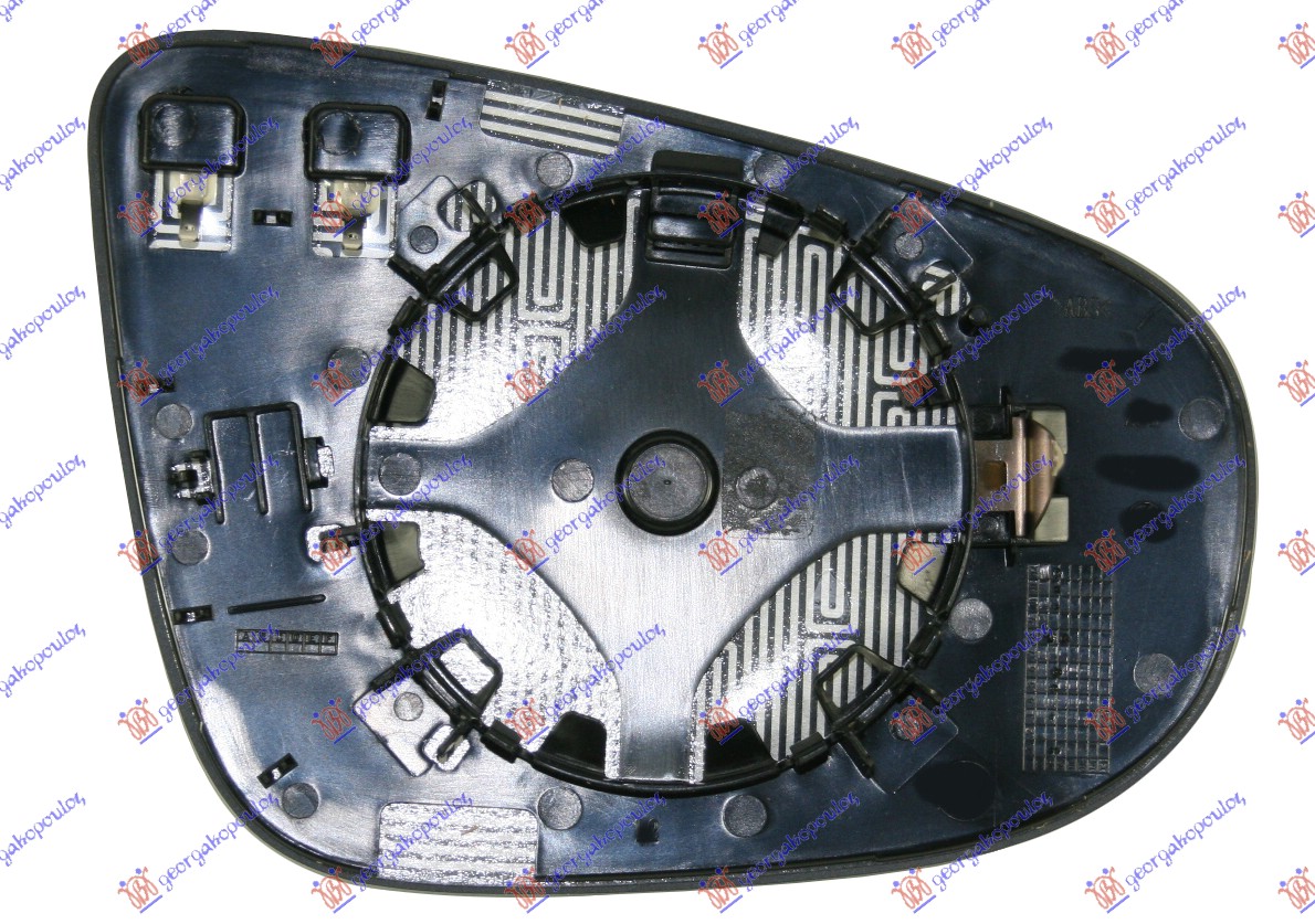 Mirror Glass, exterior mirror Aftermarket 885207602