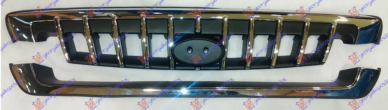ΜΑΣΚΑ 2001- ΚΟΜΠΛΕ (ΑΝΩ & ΚΑΤΩ ΚΟΜΜ) για HYUNDAI H1 VAN 1998-2007 (A1)