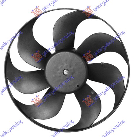 Fan, engine cooling Aftermarket 033806450