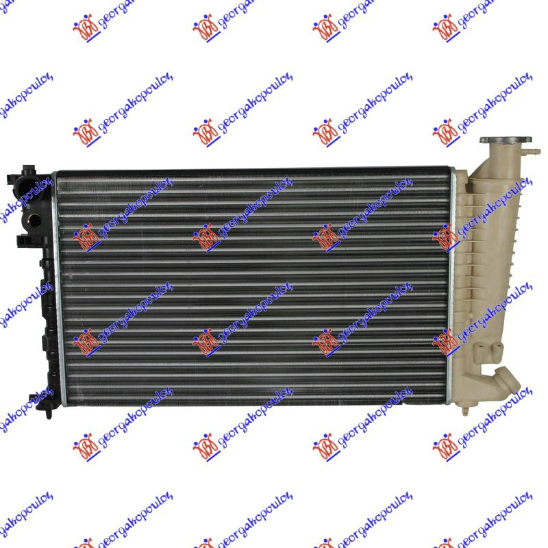 Radiator, engine cooling Aftermarket 071906315