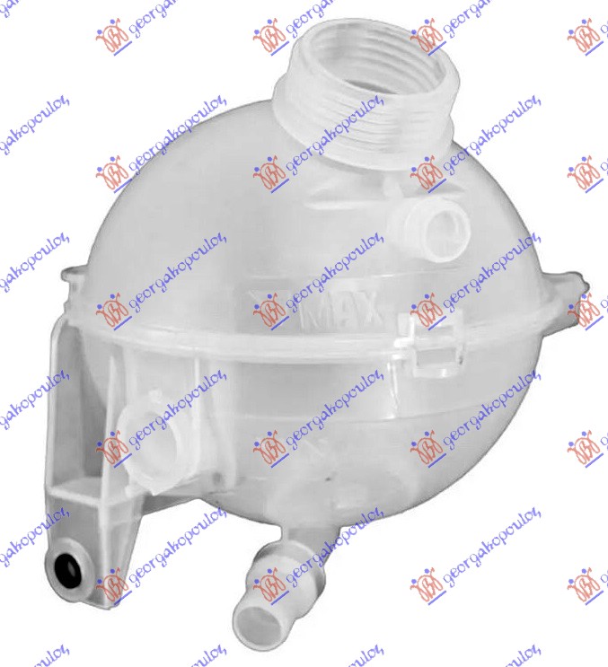 Water Tank, radiator Aftermarket 638008500