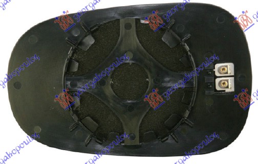 Mirror Glass, exterior mirror Aftermarket 011307611