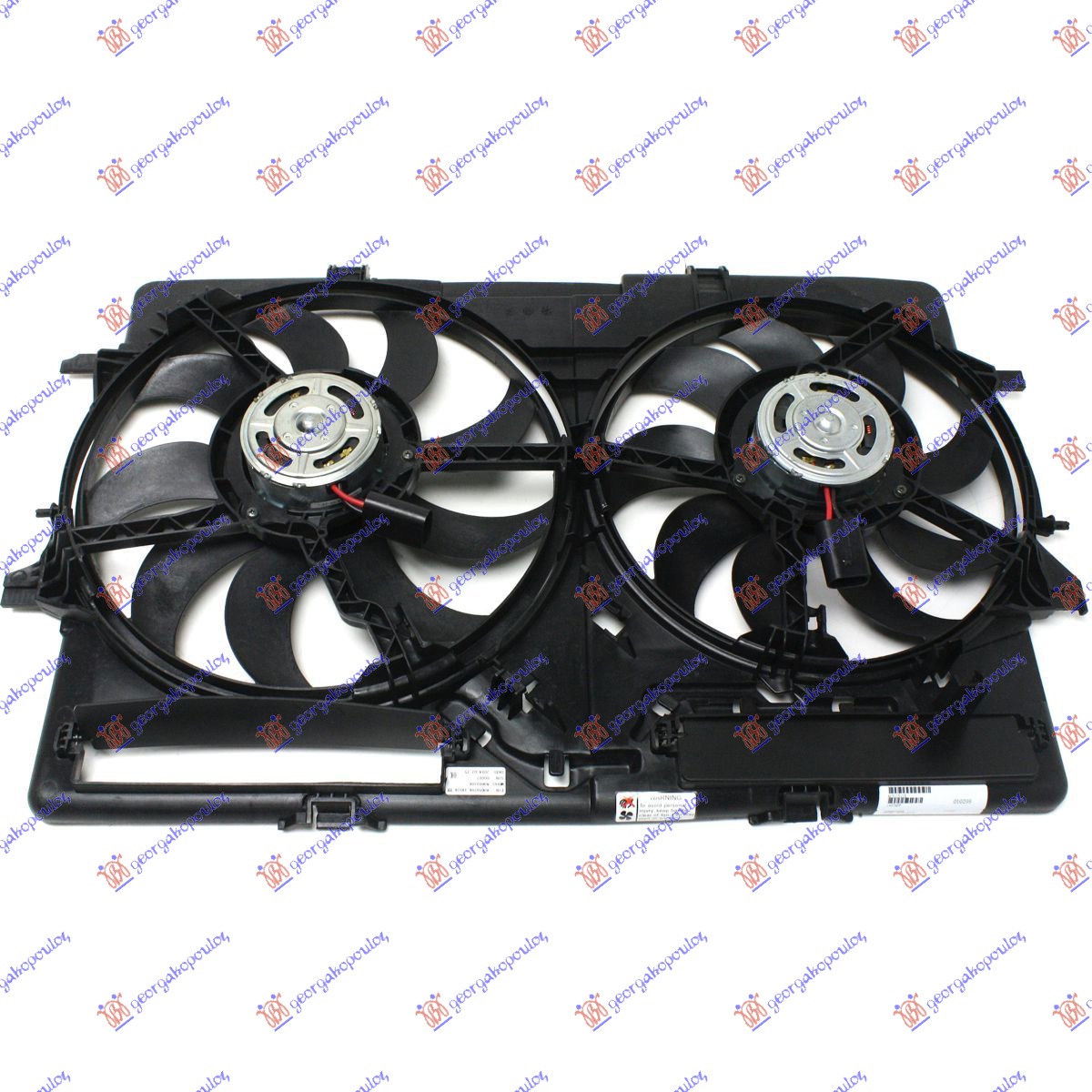 Support, radiator fan Aftermarket 128006440