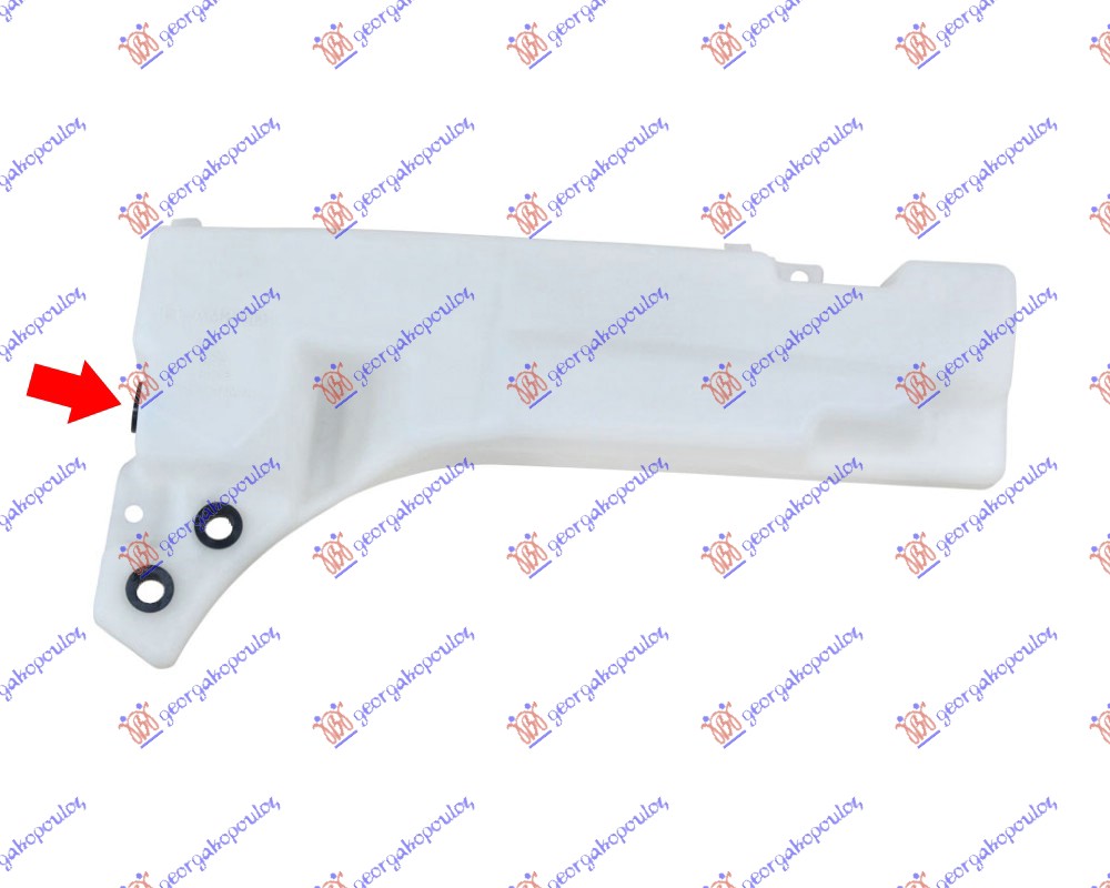 Washer Fluid Reservoir, window c Aftermarket 077308415