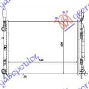 Radiator, engine cooling Aftermarket 537006300
