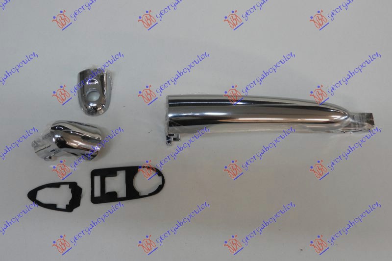 ΧΕΡΟΥΛΙ ΕΞΩ ΓΙΑ ΟΛΕ ΤΙΣ ΠΟΡΤΕΣ (ΧΡΩΜΙΟ) για MERCEDES CITAN (W415) 13-21