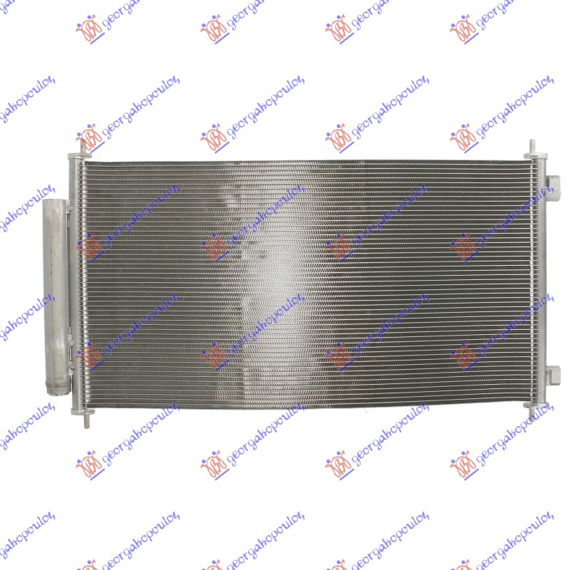 Condenser, air conditioning Aftermarket 341006400