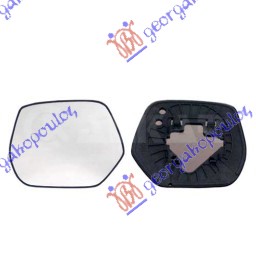 Mirror Glass, exterior mirror Aftermarket 341007602