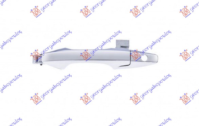 ΧΕΡΟΥΛΙ ΠΟΡΤΑΣ ΕΜΠΡΟΣ ΕΞΩ ΧΡΩΜΙΟ για HONDA CR-V 10-13