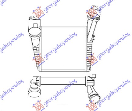 Charge Air Cooler Aftermarket 650006201