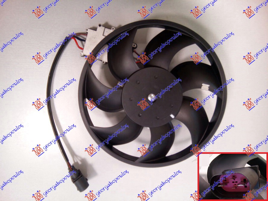 Fan, engine cooling Aftermarket 069106450