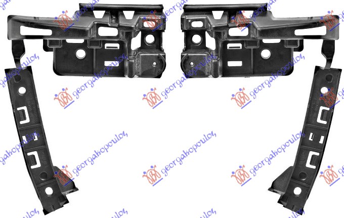 Support, bumper Aftermarket 205004300