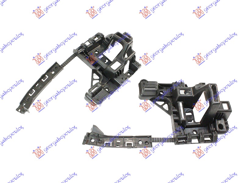 Mounting Set, bumper Aftermarket 205004305