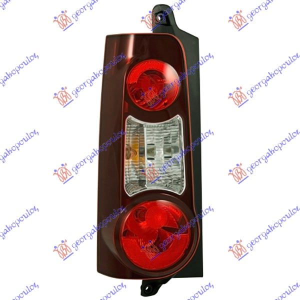 HECKL L O K-PLATTE ROT/WEISS/GET Aftermarket 638005814