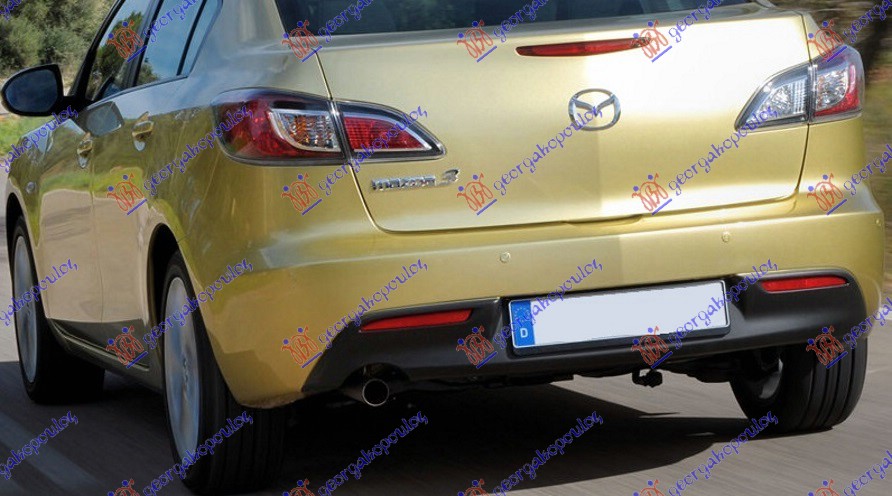 ΑΝΤΑΝΑΚΛΑΣΤΙΚΟ ΠΡΟΦΥΛΑΚΤΗΡΑ ΠΙΣΩ (SEDAN) ΑΡΙΣΤΕΡΑ για MAZDA 3 SDN-H/B  2008-2013 (BL/BK)