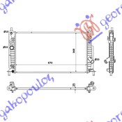 ΨΥΓΕΙΟ 2.2 ΠΕΤΡΕΛΑΙΟ CiTD (670x365) για MAZDA 3 SDN-H/B  2008-2013 (BL/BK)