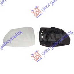 Mirror Glass, exterior mirror Aftermarket 133107612
