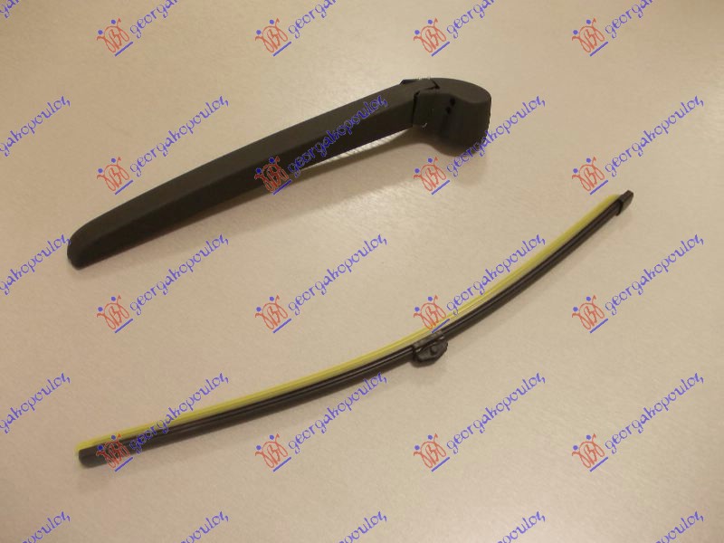 ΥΑΛΟΚΑΘΑΡΙΣΤΗΡΑΣ ΠΙΣΩ ΜΕ ΜΠΡΑΤΣΟ  360mm για AUDI A1 2010-2014 (8X1/8XK/8XA/8XF)