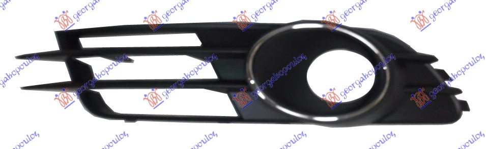GRILL UNTEN L +NSW OFFEN SCHWARZ Aftermarket 128004812
