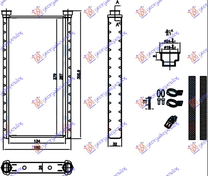 Green Mobility Parts Aftermarket 128006500