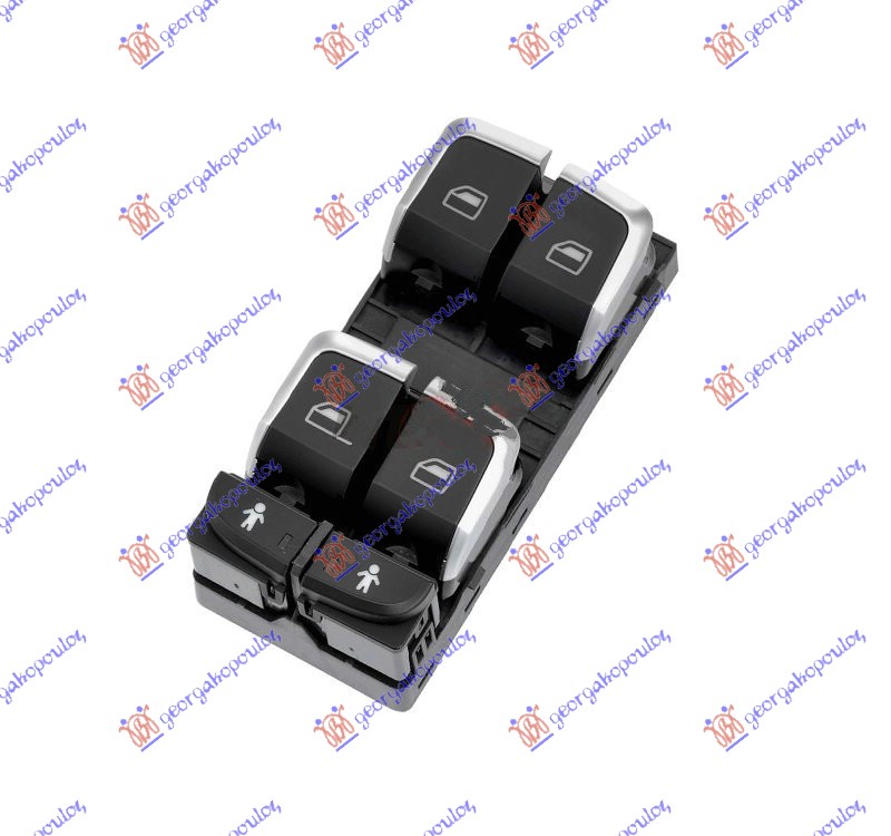 Switch, window regulator Aftermarket 128007174