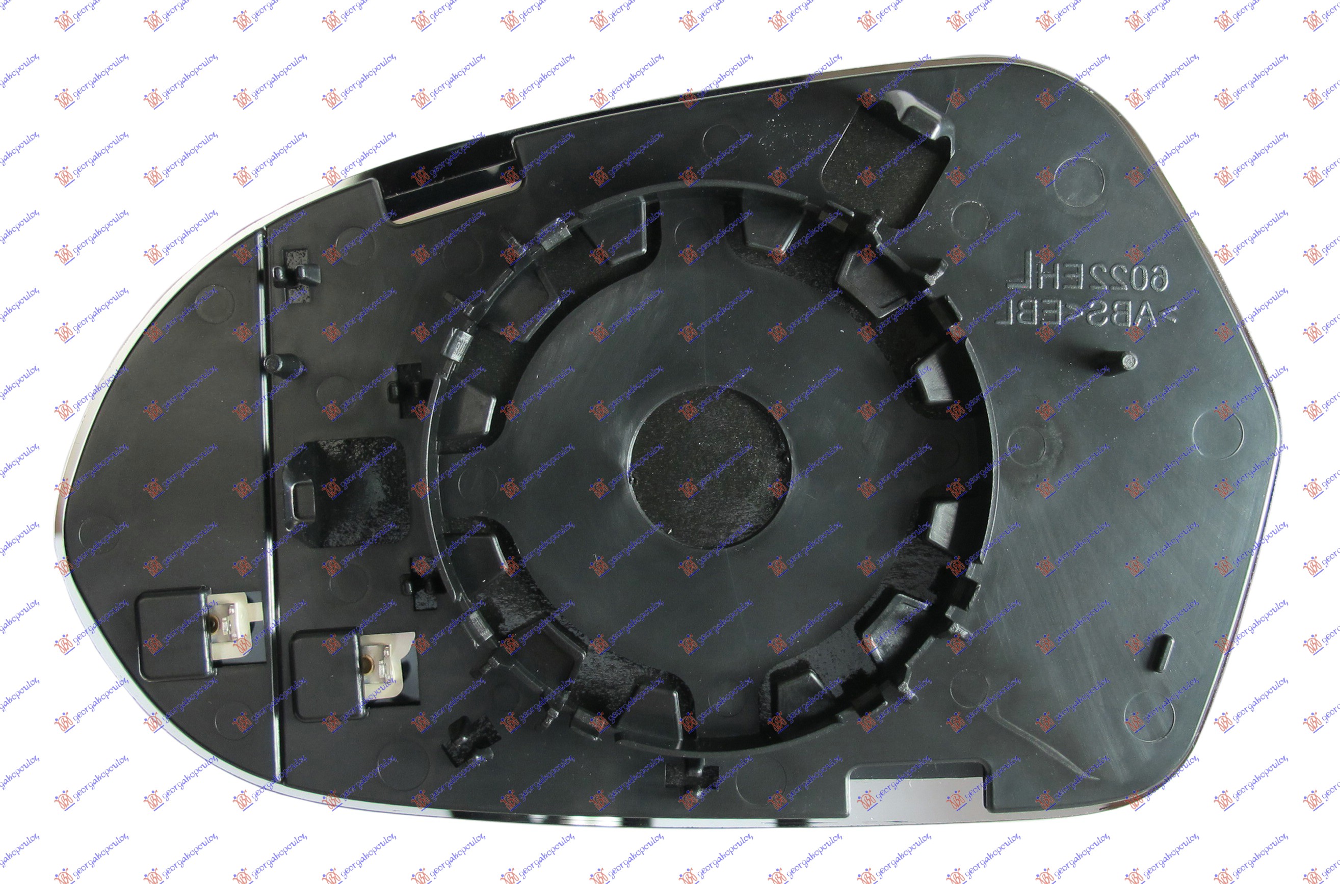 Mirror Glass, exterior mirror Aftermarket 128007601