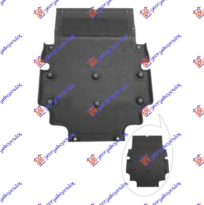Engine Guard/Skid Plate Aftermarket 126300840
