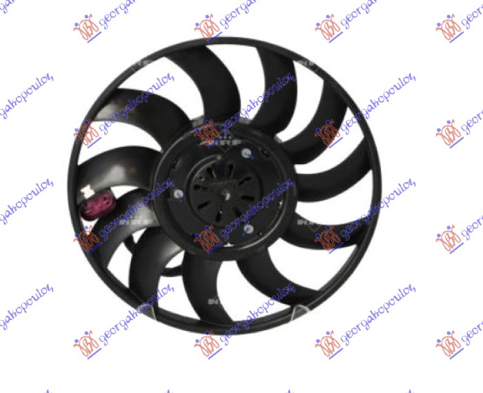 Fan, engine cooling Aftermarket 134006440