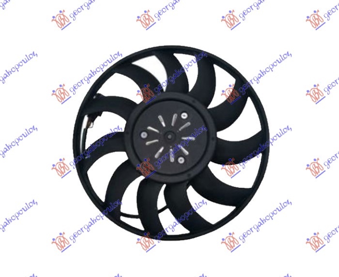 Fan, engine cooling Aftermarket 134006470