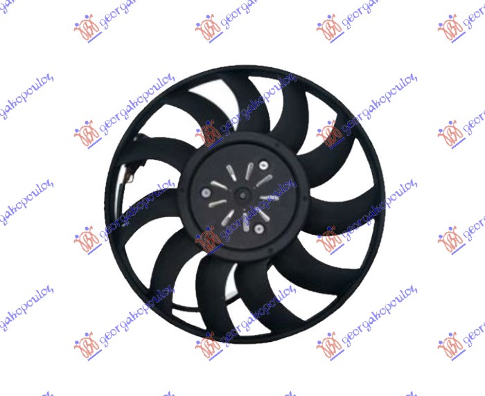 Fan, engine cooling Aftermarket 134006475