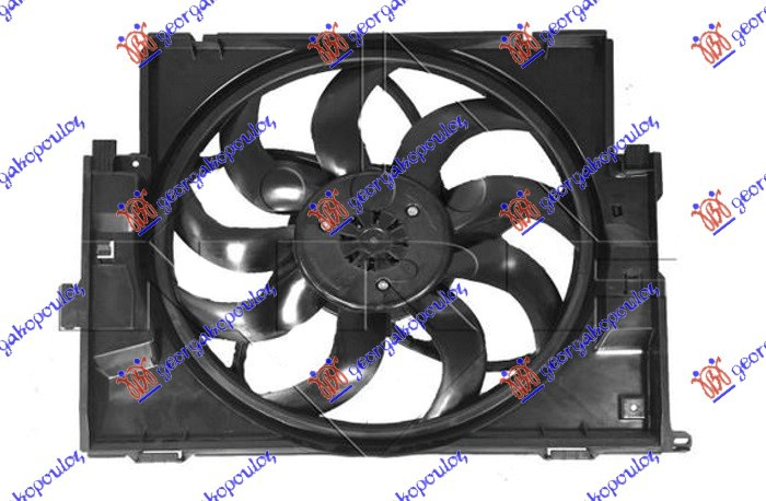 Fan, engine cooling Aftermarket 154106445