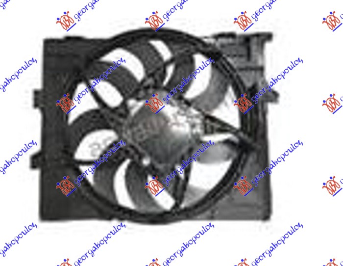 Fan, engine cooling Aftermarket 154306460