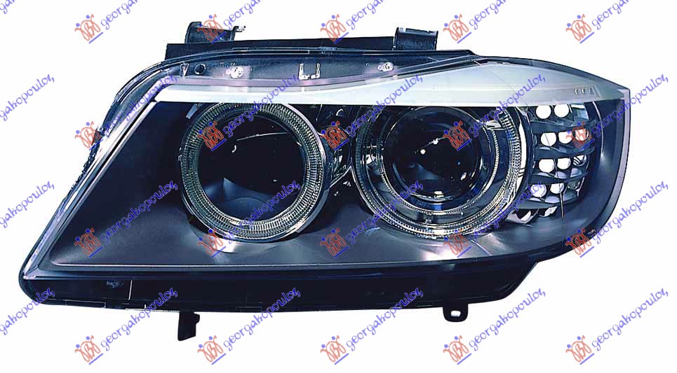 Headlight Aftermarket 154005172