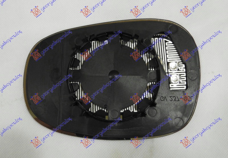 Mirror Glass, exterior mirror Aftermarket 154007601
