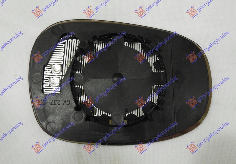 Mirror Glass, exterior mirror Aftermarket 154007602