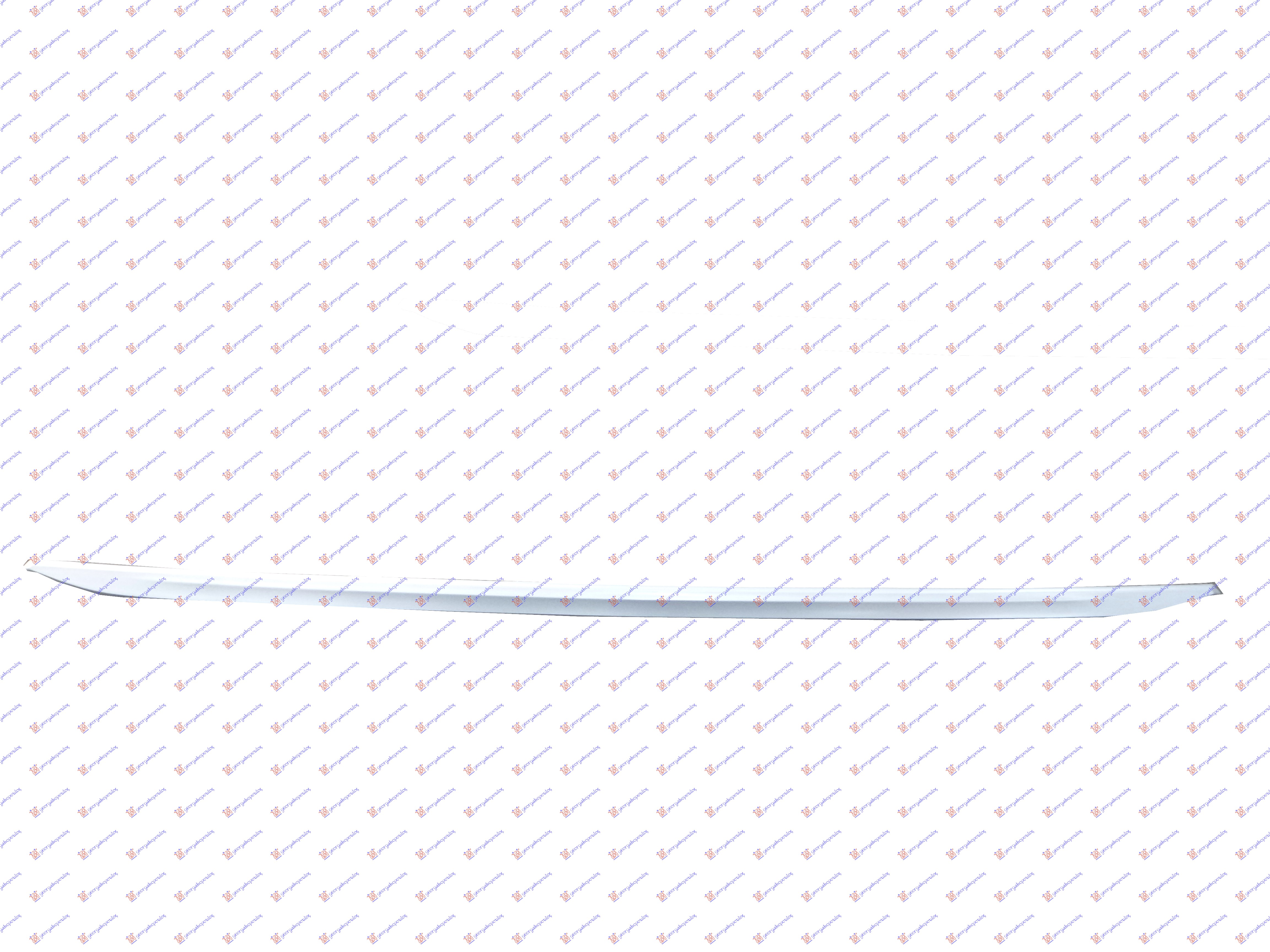 Trim/Protection Strip, bumper Aftermarket 154104035