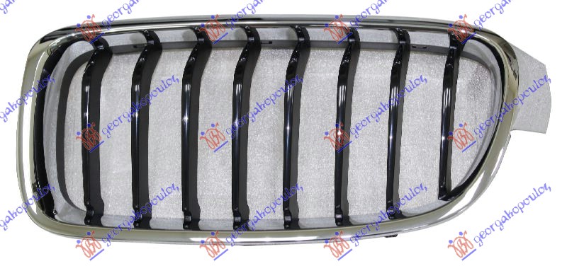 KÜHLERGRILL L CHROM/SCHWARZ *PQ* Aftermarket 154104642