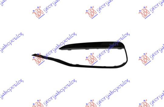 Trim/Protection Strip, bumper Aftermarket 154304042