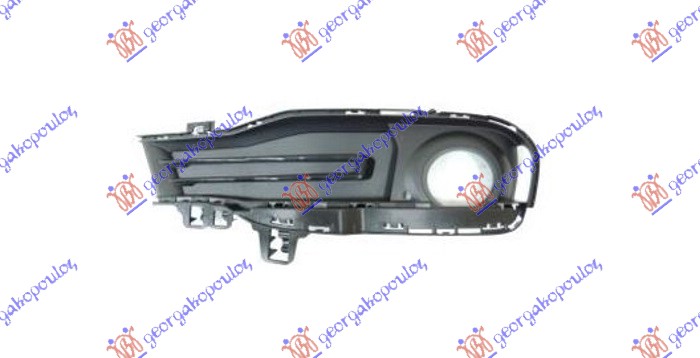 Ventilation Grille, bumper Aftermarket 154304821