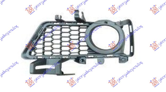 Ventilation Grille, bumper Aftermarket 154304832