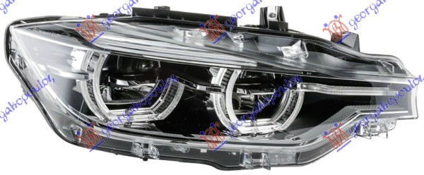 Headlight Aftermarket 154305161