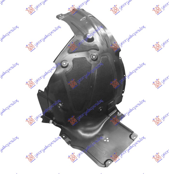 ΘΟΛΟΣ ΕΜΠΡΟΣ ΠΛΑΣΤΙΚΟΣ (ΠΙΣΩ ΚΟΜΜΑΤΙ) για BMW SERIES 3 (G20/G21) SDN/S.W. 18-22