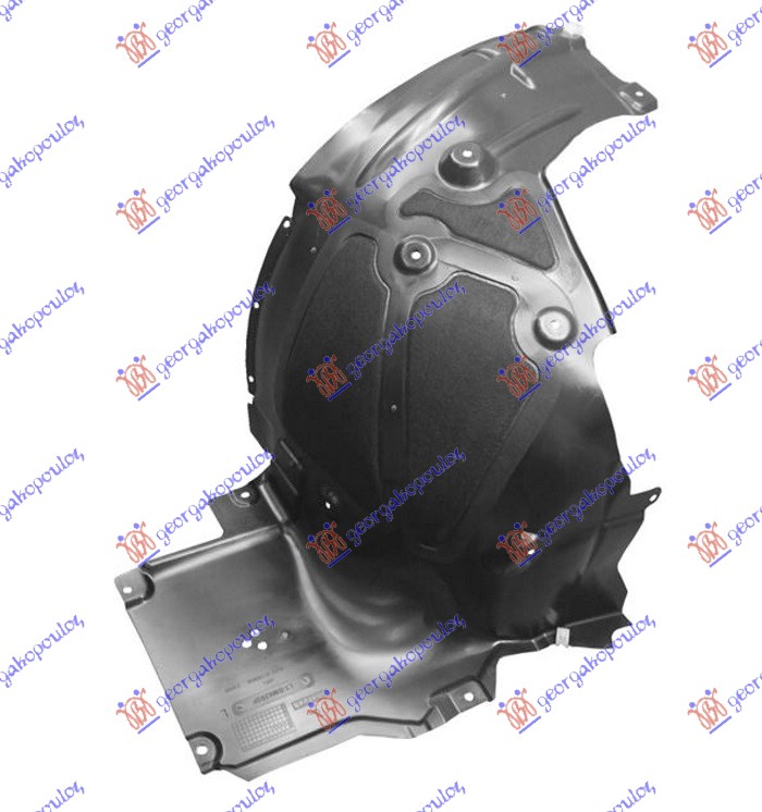 ΘΟΛΟΣ ΕΜΠΡΟΣ ΠΛΑΣΤΙΚΟΣ (ΠΙΣΩ ΚΟΜΜΑΤΙ) για BMW SERIES 3 (G20/G21) SDN/S.W. 18-22