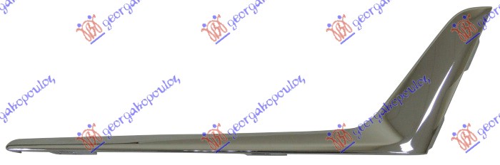 Trim/Protection Strip, radiator  Aftermarket 154504814