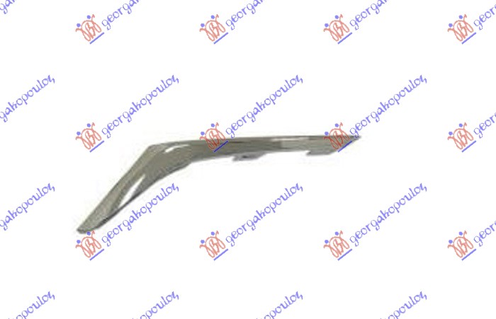 Trim/Protection Strip, bumper Aftermarket 154504816