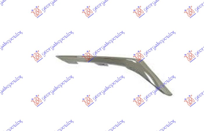 Trim/Protection Strip, bumper Aftermarket 154504817