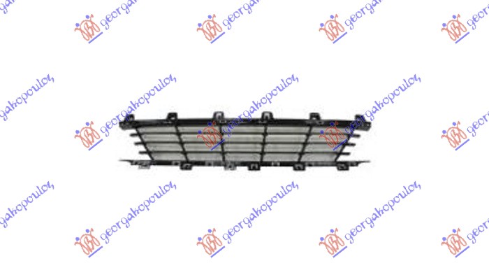 Ventilation Grille, bumper Aftermarket 154504870