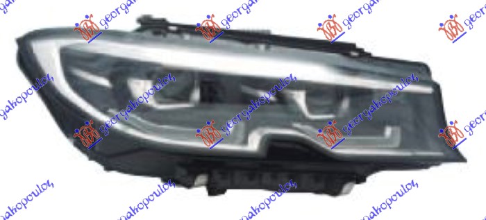 ΦΑΝΟΣ ΕΜΠΡΟΣ FULL LED ΕΞΥΠΝΟ (Ε) (TYC) για BMW SERIES 3 (G20/G21) SDN/S.W. 18-22