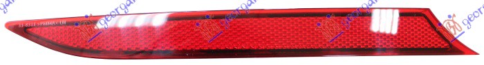 Reflector, position/end outline  Aftermarket 154506104