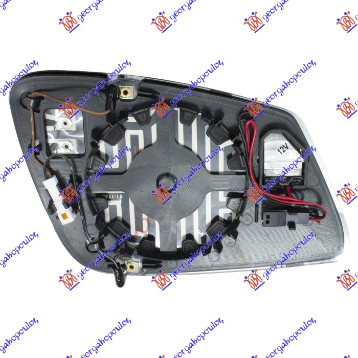 ΚΡΥΣΤΑΛΛΟ ΚΑΘΡΕΦΤΗ ΘΕΡΜΑΙΝ. (ΜΕ BLIS) (ASPHERICAL GLASS) για BMW Z4 (G29) 18-